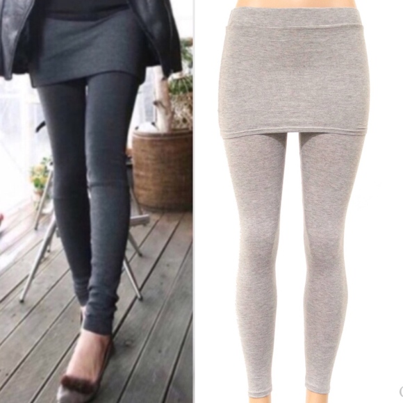 Pants - AMELIA skirt leggings - H.GREY